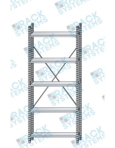 Стеллаж ТСУ-с  2500/1060/300/5